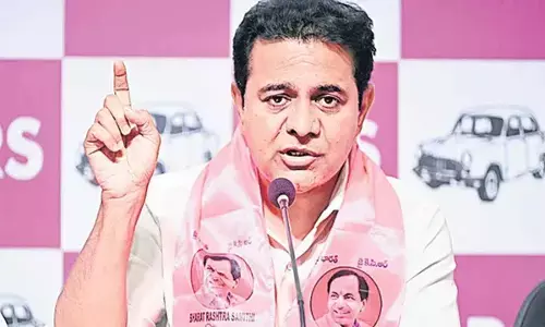 KTR slams Congress for ‘goondaism’ in municipal polls