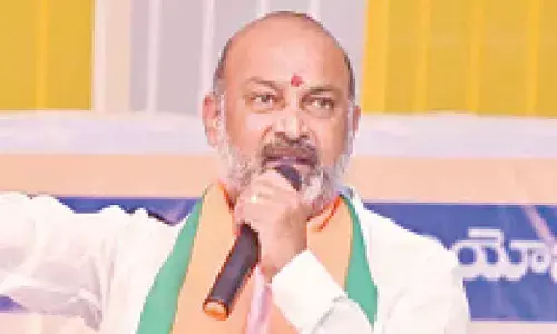 Bandi Sanjay slams Congress, BRS and AIMIM over Mayor poll conspiracy
