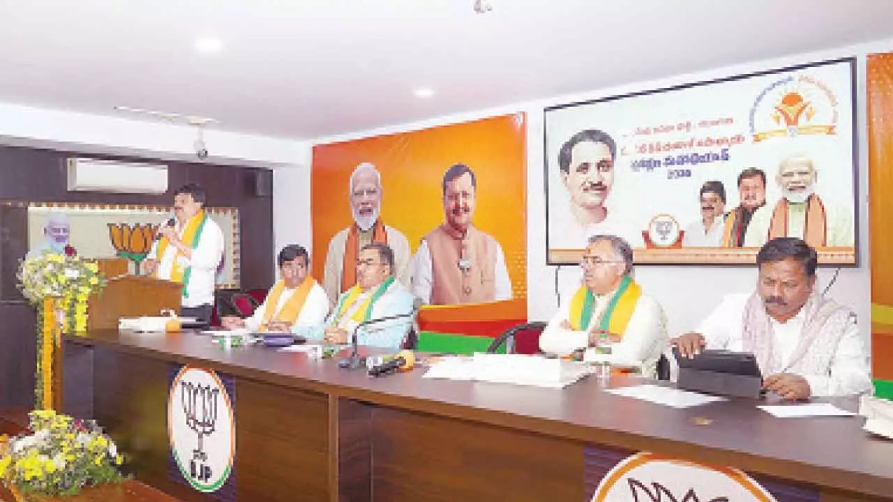 BJP only alternative in Telangana, says Ramchander Rao BJP only alternative in Telangana, says Ramchander Rao