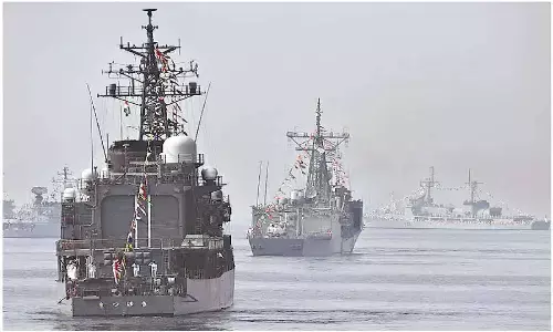 As 71 ships assemble off Vizag coast, IFR grows in its scale and magnitude