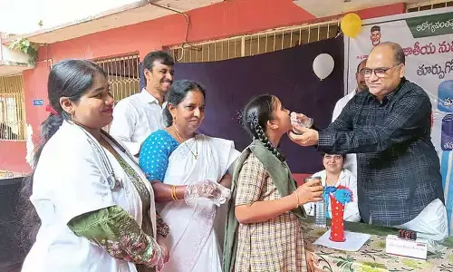 Deworming drive held Deworming drive held