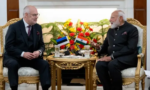 Indias global weight is rising, says Estonia President after meeting PM Modi