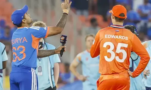 T20 WC: Arshdeep, Sundar come in as India elect to bat against Netherlands