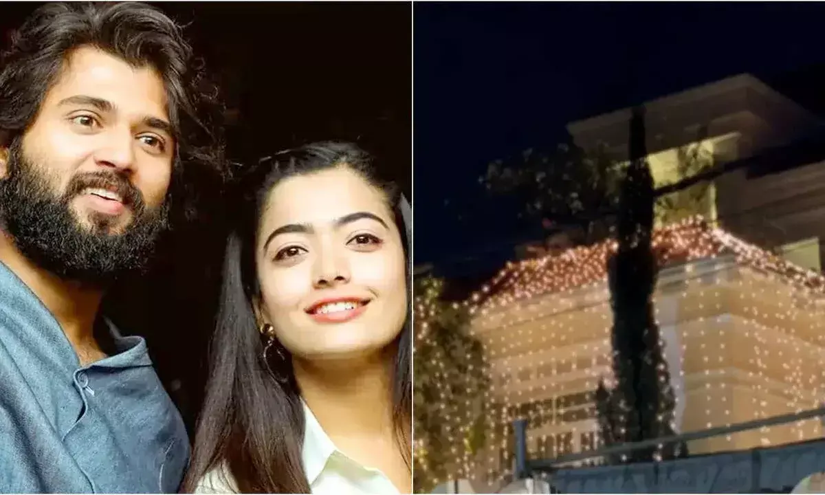 Vijay Deverakonda Wedding News: House Lights Spark Rashmika Mandanna Wedding Rumours