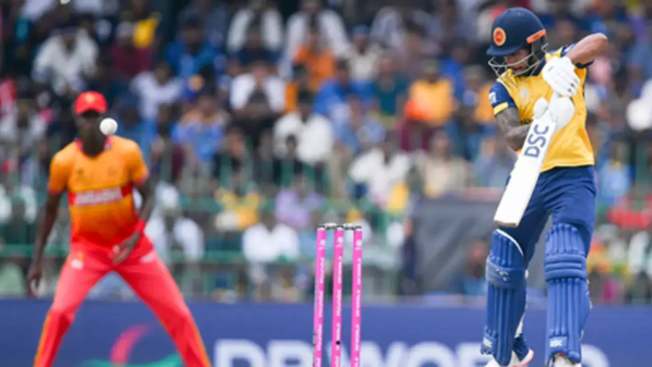 T20 WC: Nissanka, Rathnayake guide Sri Lanka to 178/7 against Zimbabwe