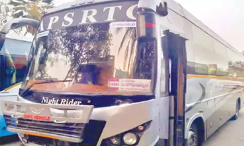 APSRTC Vizag depot launches night rider