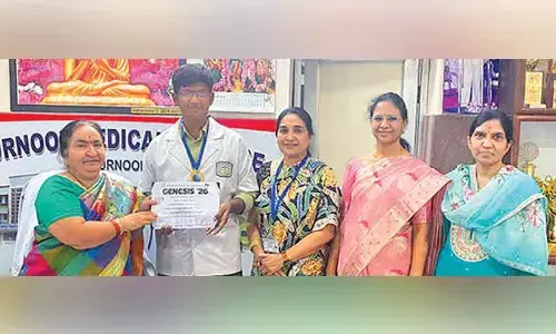 Kurnool student bags first place in GENESIS-26
