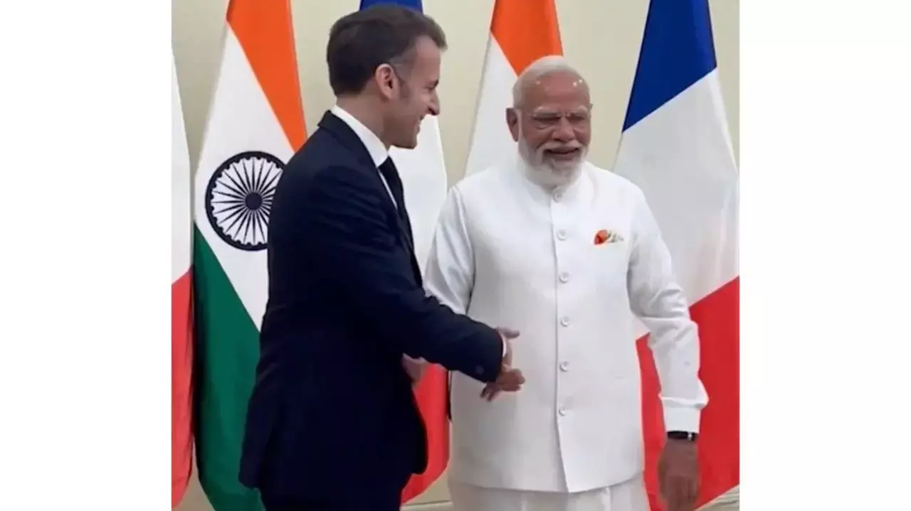 French President Emmanuel Macron features Dhurandhar song in tribute video after India visit, netizens react
