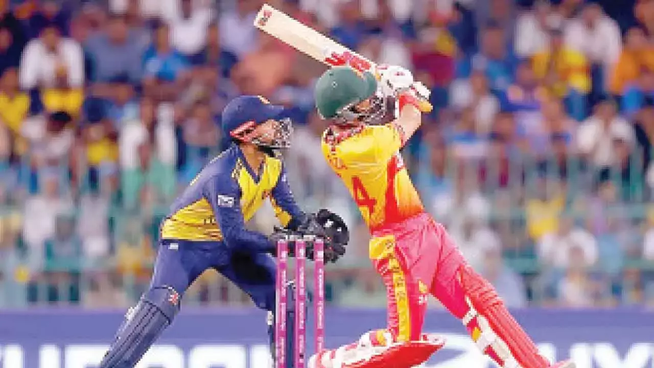 Zimbabwe stun Lanka by six wkts