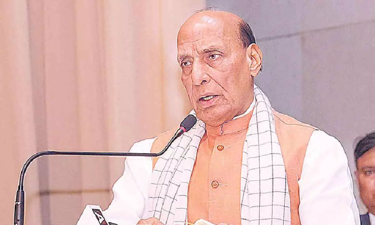 India prefers an equitable maritime order: Rajnath India prefers an equitable maritime order: Rajnath