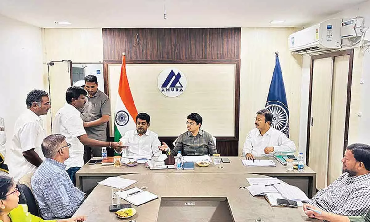 AHUDA Grievance is aimed at solving problems: TC Varun AHUDA Grievance is aimed at solving problems: TC Varun