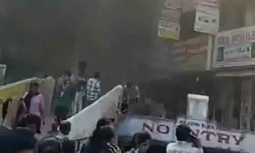 Fire breaks out in Hyderabad building housing coaching institutes; 50 students rescued