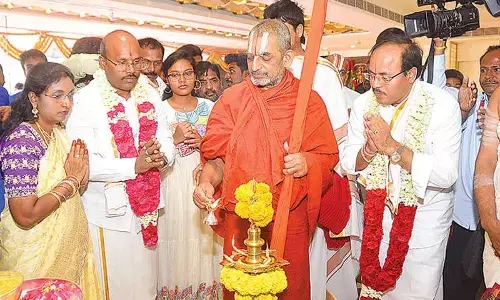 Special rituals held before inaugural of jewellery showroom