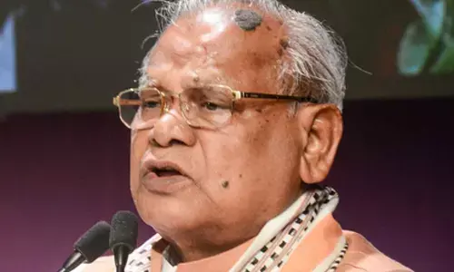 Disgraceful: Jitan Ram Manjhi criticises Rahul Gandhi for Youth Congress shirtless protest at AI summit