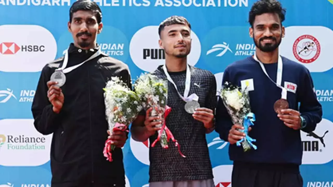Punjab’s Sahil upsets fancied race walkers to clinch gold in men’s 21km; Haryanas Ravina bags womens title