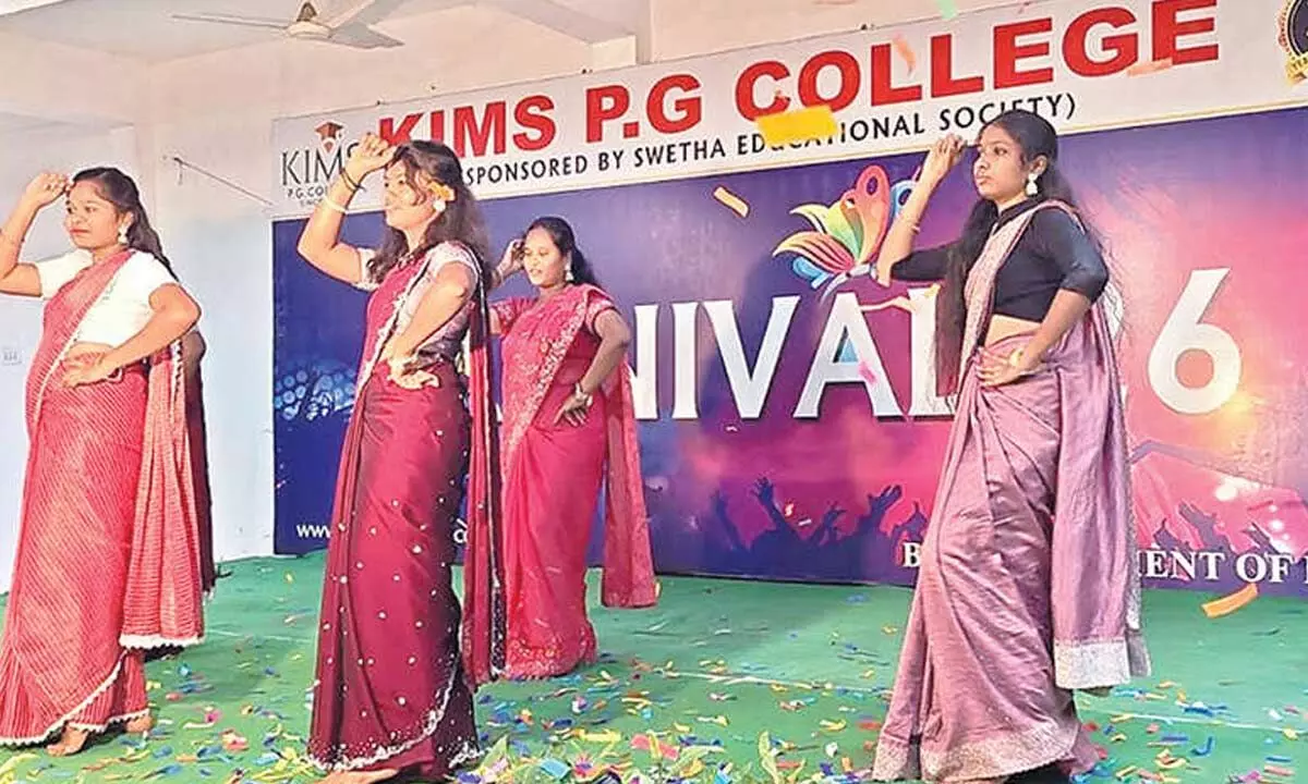 CARNIVAL–2k26 Annual Day celebrated with enthusiasm at KIMS MBA college CARNIVAL–2k26 Annual Day celebrated with enthusiasm at KIMS MBA college