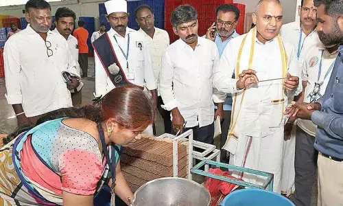 JEO inspects incense stick manufacturing unit