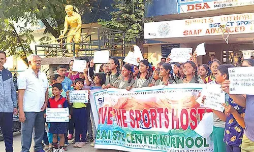 Sports bodies protest delay in SAI Kurnool hostel admissions