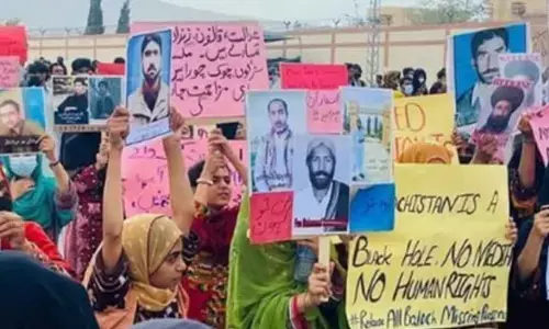 Balochistan: Spike in extrajudicial killings, enforced disappearances in February, rights body raises alarm