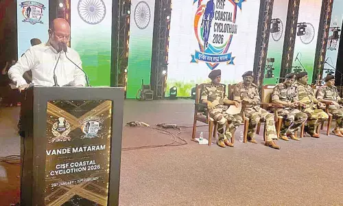 Bandi Sanjay Kumar hails CISF as 6,553 km coastal cyclothon reaches finish line in Kochi