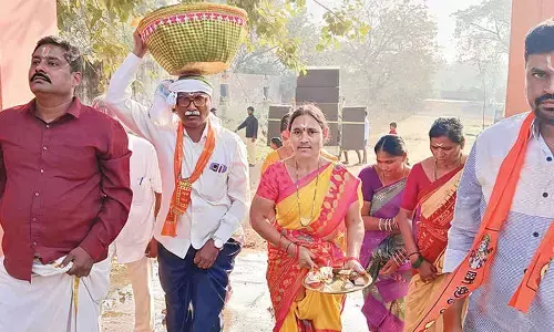 Goti Talambra ceremony held with grandeur in Chityala