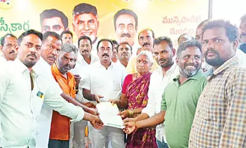 MLA distributes Rs 42L CMRF funds