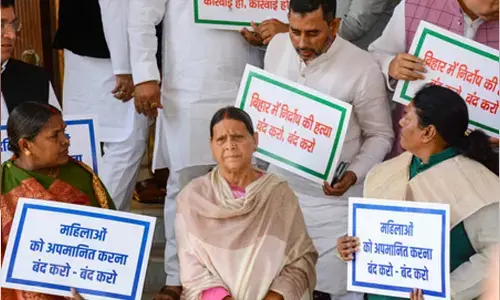 Rabri Devi attacks Nitish govt over murders, rapes in Bihar