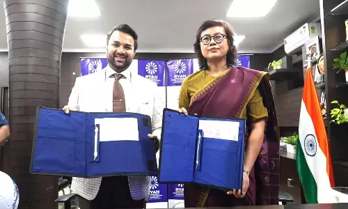 Young footballers at the FIFA Talent Academy in Hyderabad