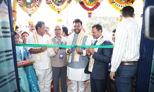 Union Aviation Minister Rammohan Naidu Inaugurates New SBI Branch in Nimmada