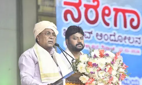 Save MGNREGA campaign: Karnataka Congress stages protest against Centre​