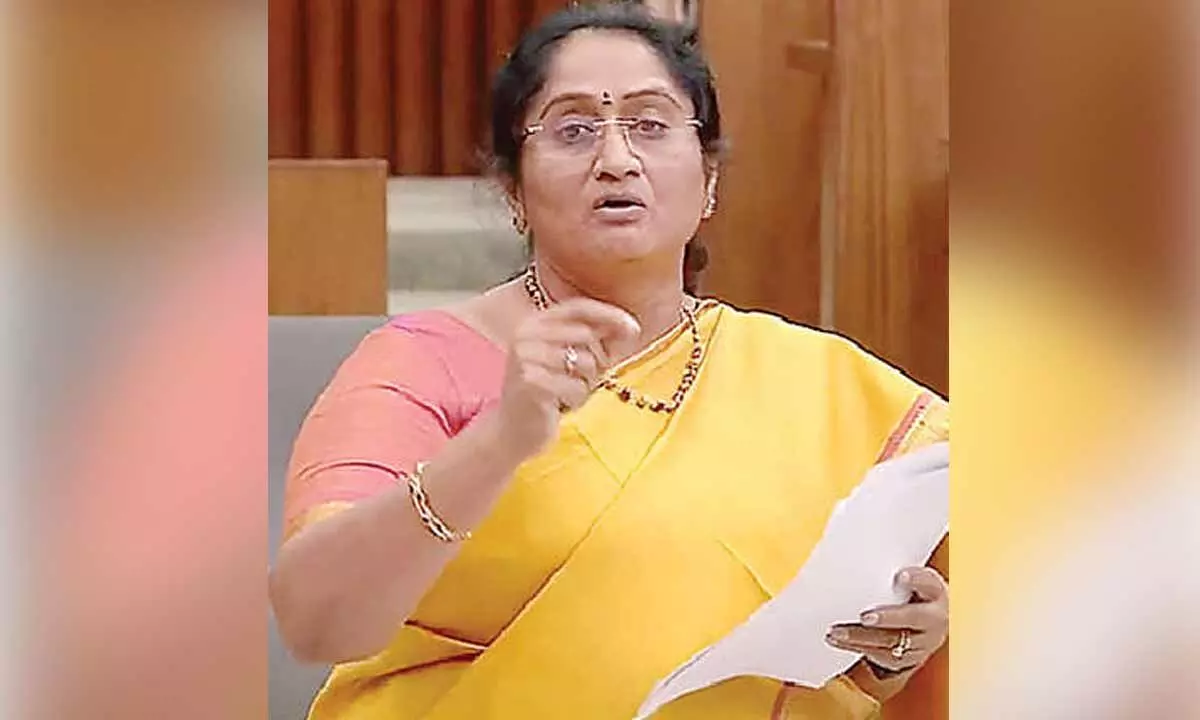Govt allocated Rs 51,00 cr for BC welfare, says Savitha Govt allocated Rs 51,00 cr for BC welfare, says Savitha