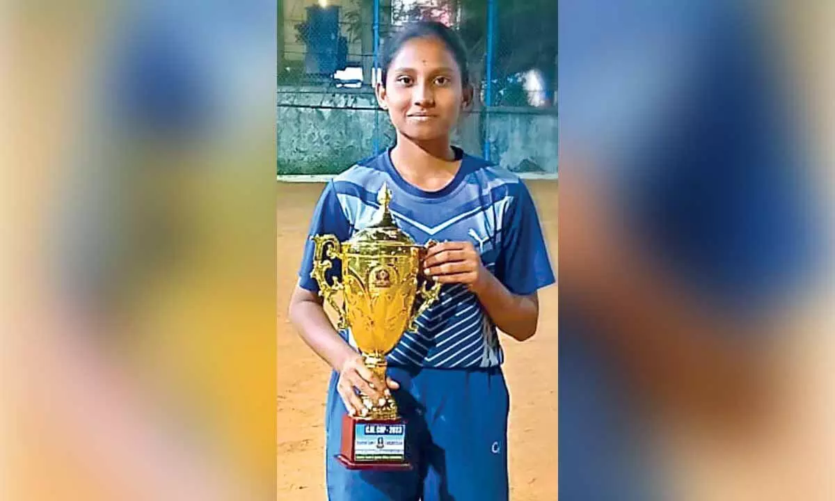 Khammam girl selected for nat’l volleyball tourney Khammam girl selected for nat’l volleyball tourney