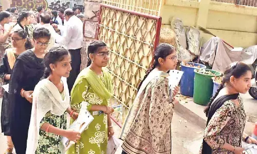 Inter exams begin smoothly across state Inter exams begin smoothly across state