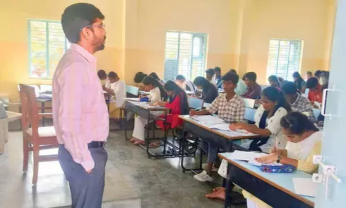Inter exams begin smoothly in Anantapur