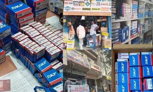 Police seize counterfeit SKF bearings in Secunderabad