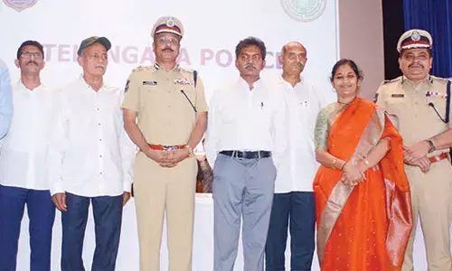 Devuji, 3 other top Maoists surrender to TG police Devuji, 3 other top Maoists surrender to TG police