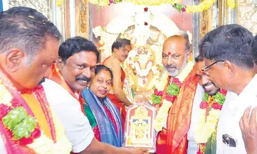 City’s Bhagyalakshmi Temple will be developed, a la Golden Temple: Bandi