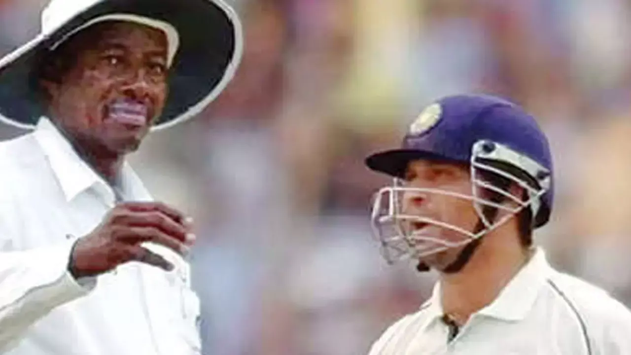 Bucknor regrets wrong LBW call against Tendulkar after 22 years
