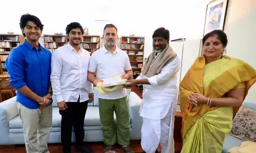 Bhatti Vikramarka Invites Sonia Gandhi, Rahul Gandhi to Son’s Wedding in Hyderabad Bhatti Vikramarka Invites Sonia Gandhi, Rahul Gandhi to Son’s Wedding in Hyderabad