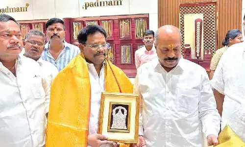 Padmam opens new branch at Rajam Padmam opens new branch at Rajam