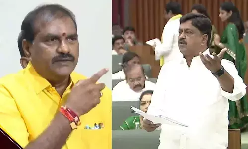 AP Ministers Payyavula Kesav and Nimmala Ramanaidu briefs on RLIS in AP council