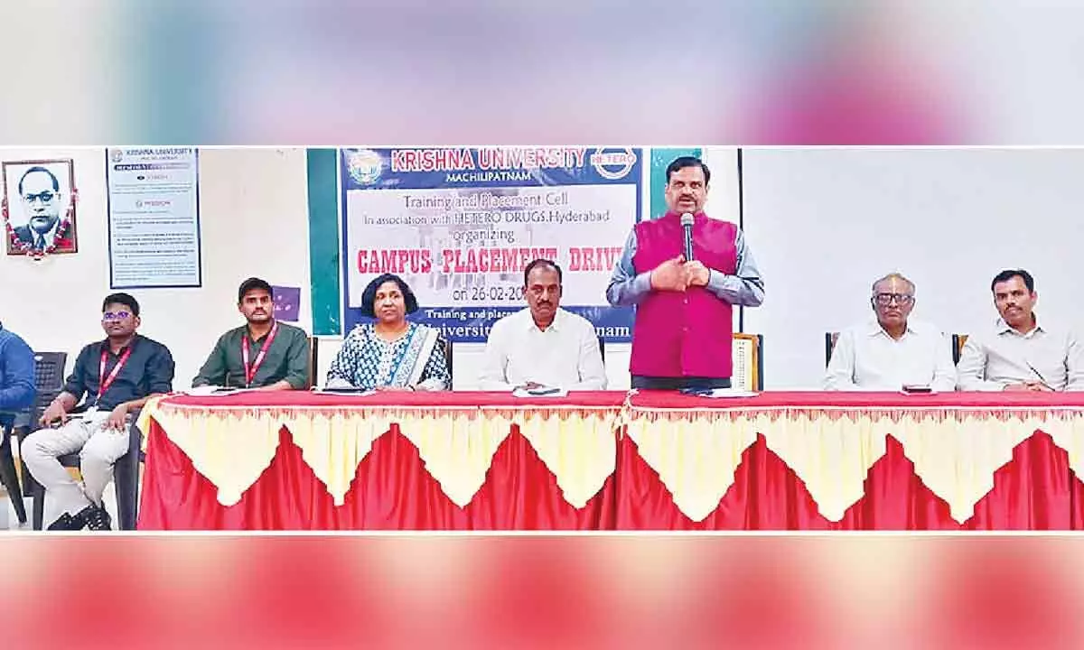 46 KRU students secure jobs in campus drive 46 KRU students secure jobs in campus drive