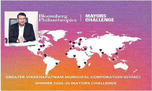 Vizag wins Bloomberg Philanthropies’ 26 Mayors Challenge grant Vizag wins Bloomberg Philanthropies’ 26 Mayors Challenge grant