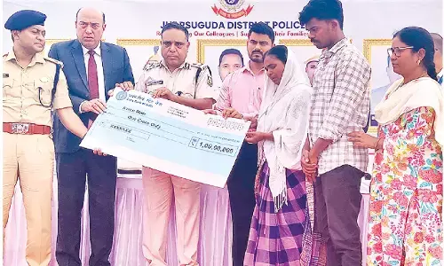 Families of deceased cops get Rs 1.10 cr relief each