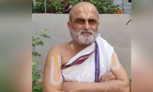 Chief Priest of Chilukuru Sri Balaji Temple Soundarajan Passes Away Chief Priest of Chilukuru Sri Balaji Temple Soundarajan Passes Away