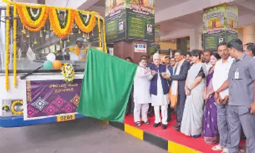 TGSRTC launches ‘GI on Wheels’ to showcase state’s heritage TGSRTC launches ‘GI on Wheels’ to showcase state’s heritage