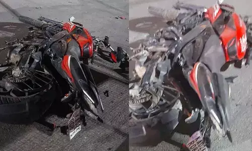 Three killed as truck rams into bike in Raichur