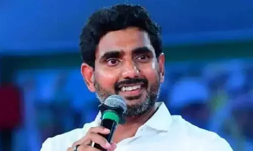 Nara Lokesh lays stone for Blue Jet Pharma Plant near Sitapalem in Rambilli