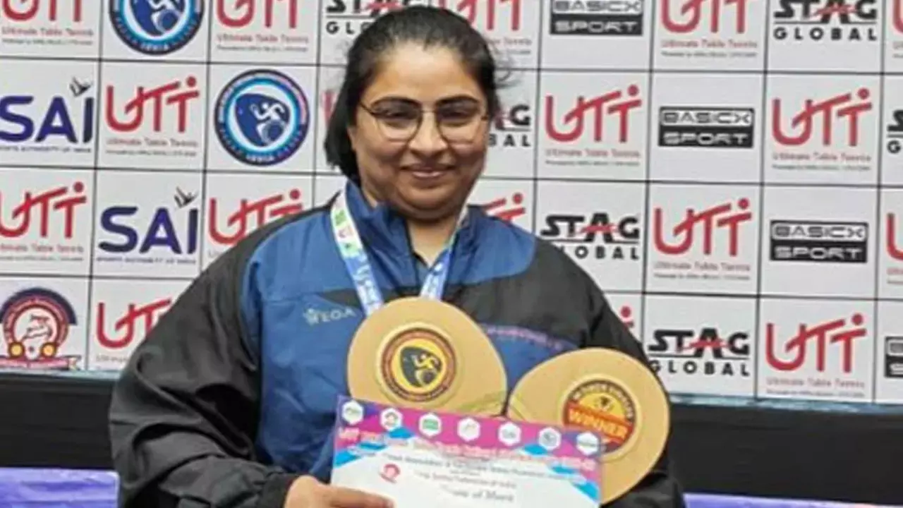 Adani Sportsline’s athlete Nurjahan Jamani crowned UTT Para National Champion