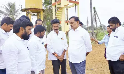 Rs 50-cr Krishna water project ready for inauguration in March Rs 50-cr Krishna water project ready for inauguration in March